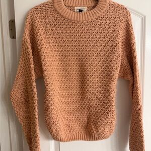 Textured Knit Sweater, Size S